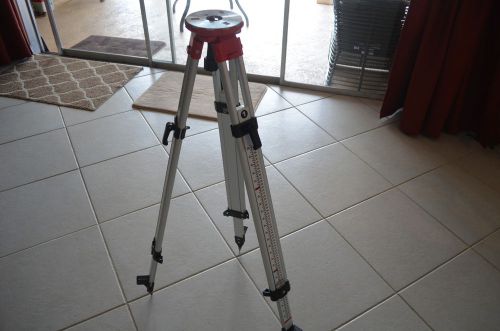 PORTER-CABLE ROBOTOOLZ ALUMINUM SURVEYING TRIPOD QUICK RELEASE ADJUSTABLE LEGS