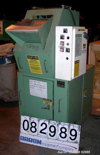 Used- Ball and Jewel Granulator, model CG-812-SCSX. Approximate 8&#034; diameter x 12