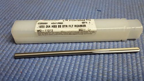Cleveland - 0.1855 inch diameter, high speed steel, 6 flute chucking reamer for sale