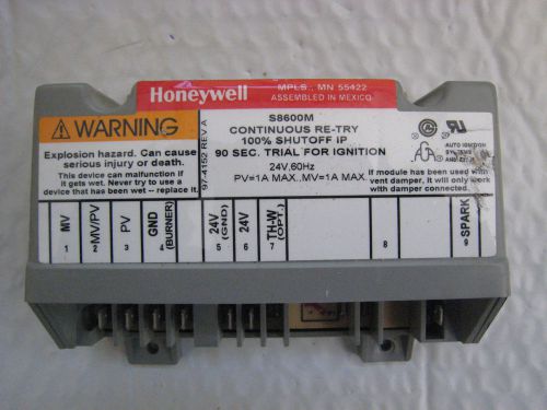 Honeywell s8600m s8600m1013 furnace ignition control spark module free shipping for sale