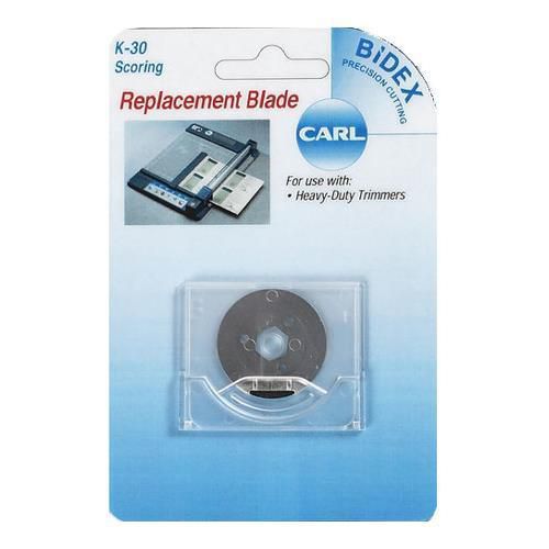 Carl K-30 Replacement Scoring Cut Rotary Blade. #K30