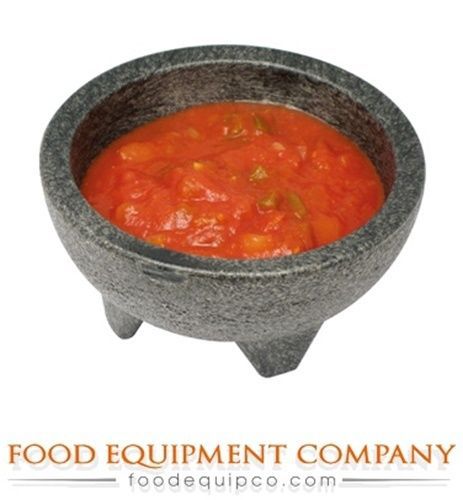 Winco PMSB-10 Molcajete Salsa Bowl 10 oz. - Case of 4