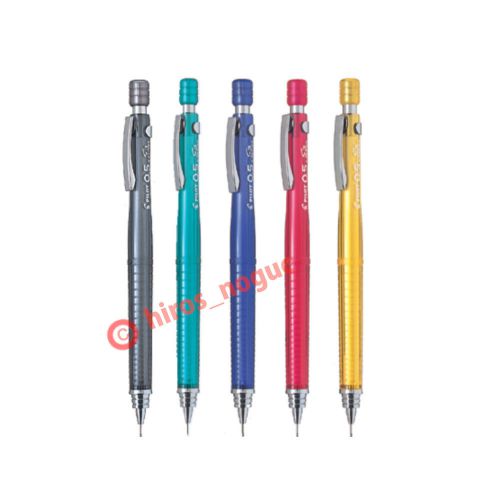 Pilot Drafting Mechanical Pencil S3, 0.5mm 5pcs Set Assorted Colors