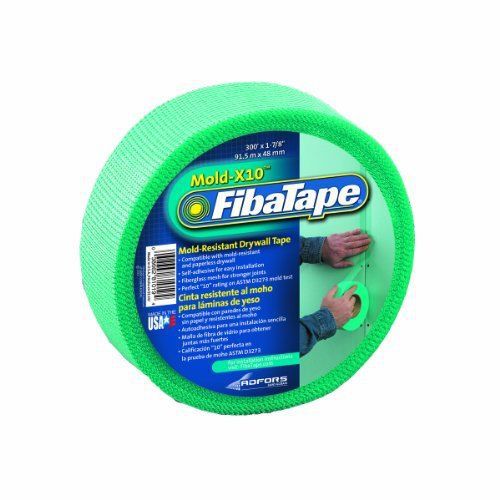 FibaTape Saint-Gobain ADFORS FDW8209-U Mold Resistant Tape, 2-Inch by 300-Feet,