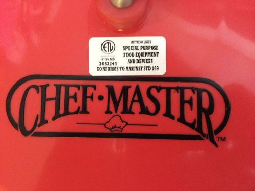 CHEF MASTER 5 GALLON SALAD DRYER COMMERCIAL RESTAURANT USDA FOOD GRADE NEW