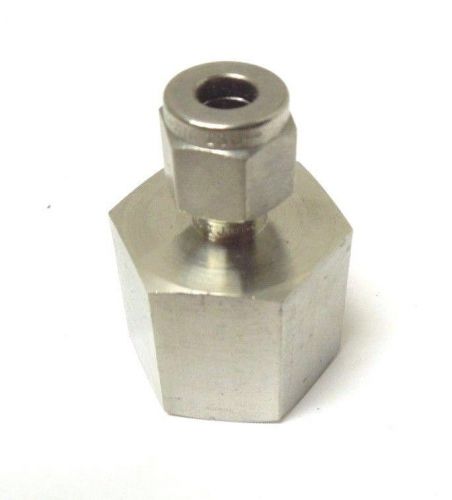 Swagelok ss-400-7-8 female connector 1/4&#034; tube x 1/2&#034; npt  316ss  &lt;ss-400-7-8 for sale