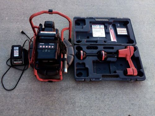 Ridgid Sewer Cable, Camera Monitor and Locator