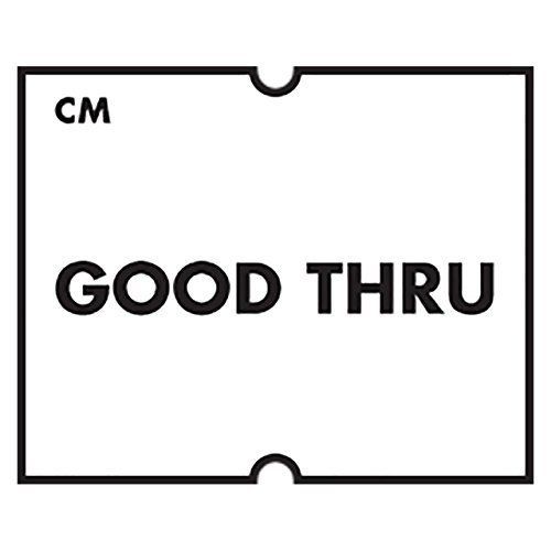 Daymark it113330 coolmark date coder freezable label, &#034;good thru&#034;, for dm4 20 of for sale