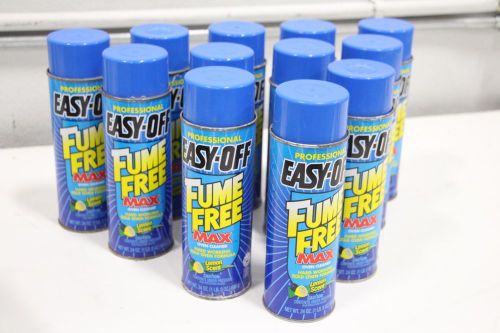 LOT of (12) EASY-OFF® Fume Free Foam Oven Cleaner Lemon Scent 24 oz 062338740171