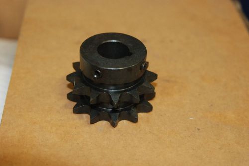 D40B12 Sprocket, 3/4&#034; Bore, .1875&#034; Keyway, 2 set screws, New