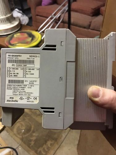 ALLEN BRADLEY DRIVE 160-BA04NPS1 SER.C W/160-DM-PS1 SER.B W/160-DN2 SER. A