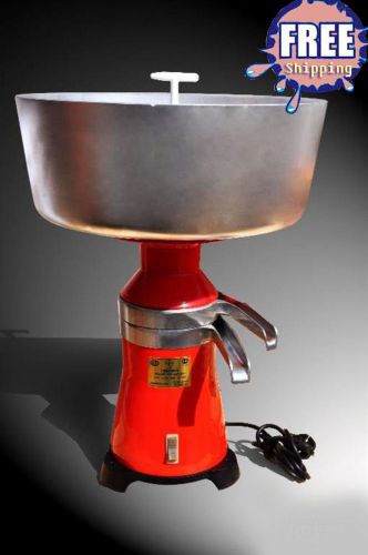 Milk cream electric centrifugal separator FULL Metal 100L/h NEW!