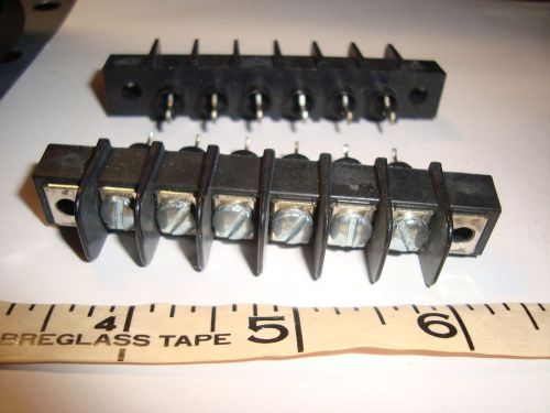 2 Beau 72 6 Position Single Row Terminal blocks