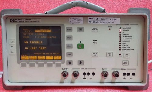 HP 37722A DIGITAL TELECOM ANALYZER