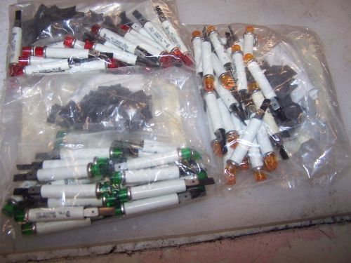 (72) LOT OF 72 NEW INDUSTRIAL DEVICES INDICATOR LIGHT 2152QA5 2150QA1 2150QA3