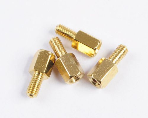 25pcs Brass Standoff Spacer M3 Male 6mm x M3 Female 7mm M3 7+6