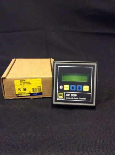 NIB GC DSP GROUND FAULT GC-200 DISPLAY MODULE SCHNEIDER ELECTRIC SQUARE D