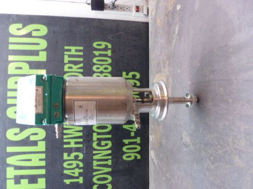 TRI-CLOVER SANITARY VALVE MOD:7617R-10M-2_S-1 1/2-U-316L SN:627840-02 USED