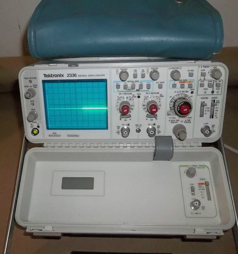 Tektronix 2336 100 MHz 2 Channel Portable Analog Oscilloscope