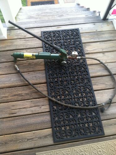 Simplex P42 Hydraulic Hand Pump - 10,000 Psi 10 Ton With Gauge &amp; Hose.