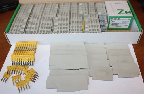 Schneider-Electric terminal blocks AB1RRN235 type + accessories