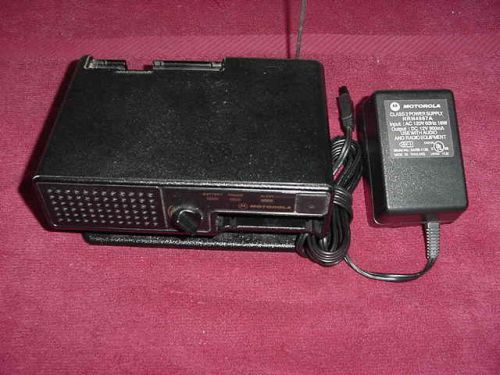 Motorola minitor 3 &amp; 4 amplified charger uhf vhf for sale