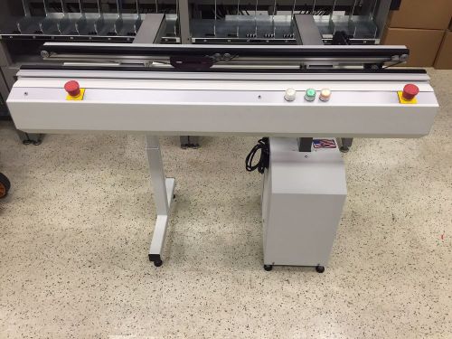 Universal Instruments 48&#034; Dual Stage Edge Belt Conveyor Model# 5362i