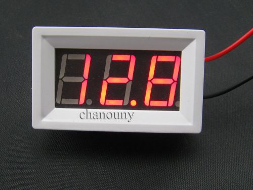 3.1-50V red led DC Digital voltmeter volt panel meter voltage Monitor gauge