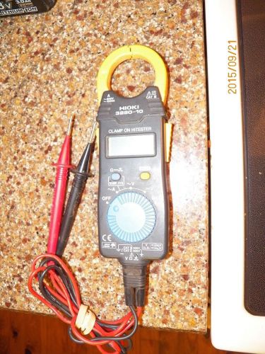 Hioki 3280-10 clamp meter hi-tester 1000a hi-tester ac/dc {works great} for sale