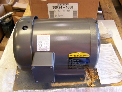 Baldor Electric Hydraulic Pump Drive Motor 36R24-1868 3 HP 1725 RPM 184YZ New