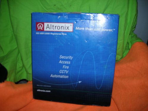 Altronix power supply 12vdc or 24 vdc al176ulx battery charger access controll for sale