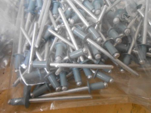 100 Pc Bagged  BLUE Pop Rivets Heavy Duty Gutter ~ Repair NEW