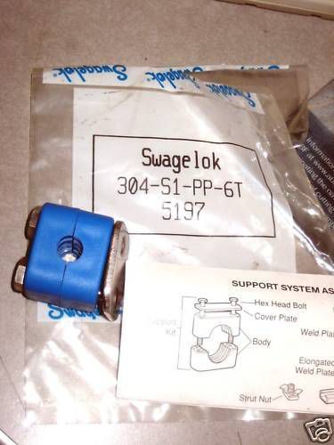 Swagelok  304-S1-PP-6T Tube kit 3/8 lot of 6