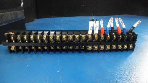 Lot Of 20 IDEC Model: BNH15MW Terminal Blocks