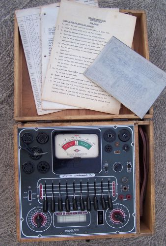 VINTAGE SUPERIOR TUBE TESTER