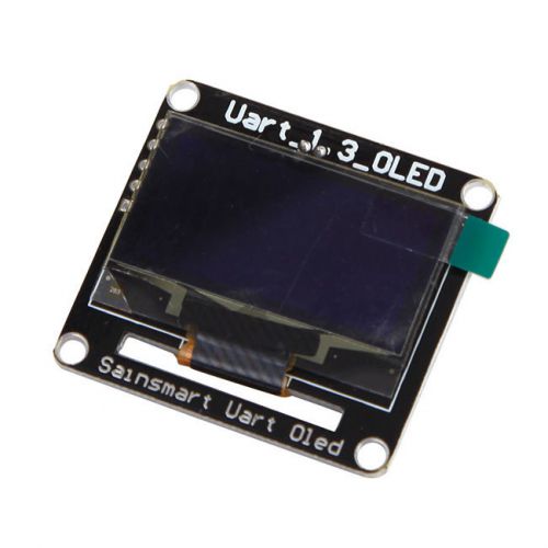 Sainsmart 1.3&#034; ttl uart 128x64 oled lcd display for arduino raspberry pi arm pic for sale