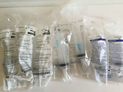 LOT (7) Sealed Thumb Ring Piston Enternal Irrigation Syringes