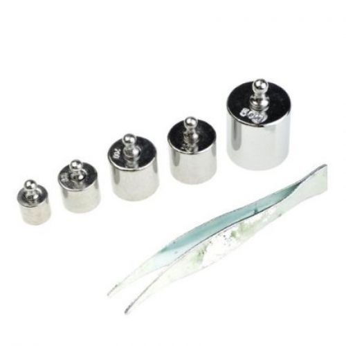 A set of 100g gram chrome scales calibration weight kit for digital jewellery for sale