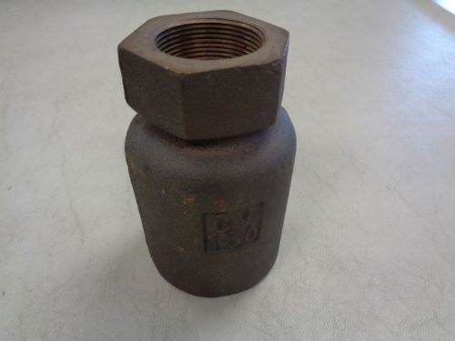 Sprinkler check valve cv 150 5 1/2&#034; x 3 3/8&#034; brass marine boat for sale