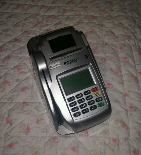 First Data FD200Ti WiFi LCD ScreenCredit Card Processing Terminal/Reader