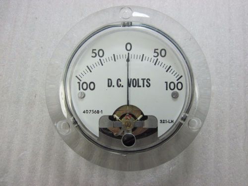 100 +/- DC VOLT NEW PANEL METER LOC.  H-7