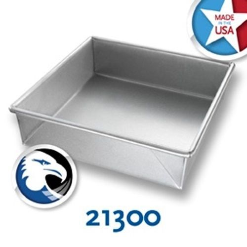 Chicago Metallic 21300 Cake Pan 8&#034; x 8&#034; 2-1/4&#034; deep glazed  - Case of 6