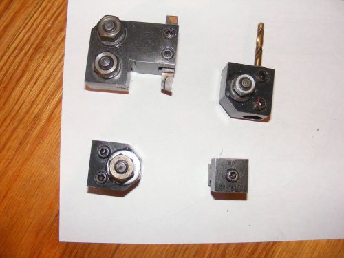 Four Hardinge Tool Holders