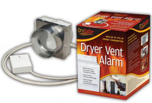 DRYSAFER- DRYER VENT ALARM!