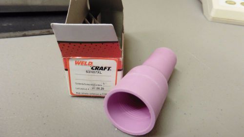 1 NEW MILLER / WELDCRAFT 53N87XL Nozzle, Alumina, GL, X-Long, #12 (3/4 In)