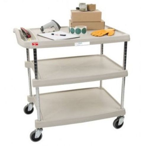 Metro Polymer myCart 3-shelf Gray - 18&#034; x 32&#034;x 35-3/8&#034;H