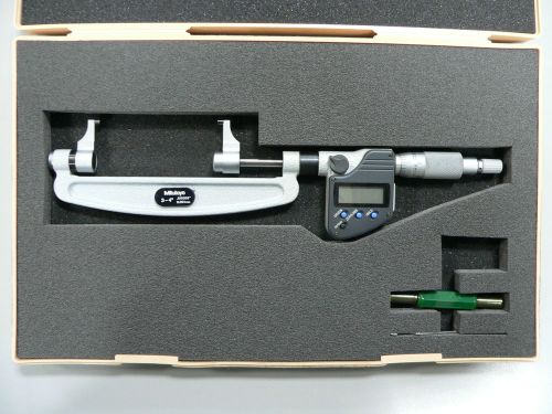 Mitutoyo 3-4&#034; digital micrometer caliper no. 343-353 for sale