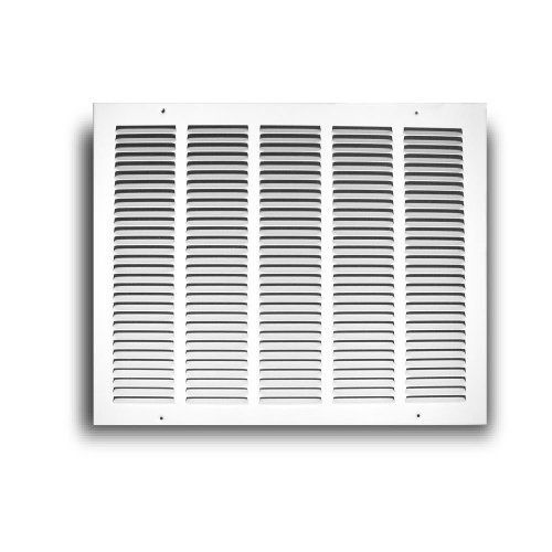 HVAC Premium 28&#034; x 16&#034; Steel Return Air Grilles - Sidewall and Cieling - White