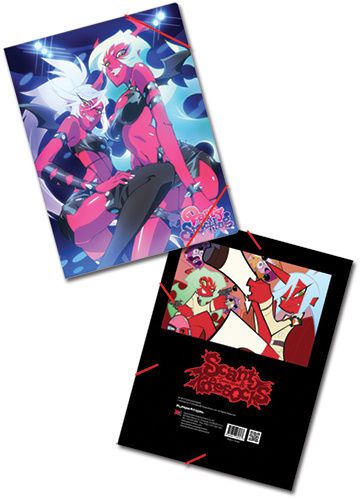 Panty &amp; Stocking Demon Sisters Elastic Band Document File Folder