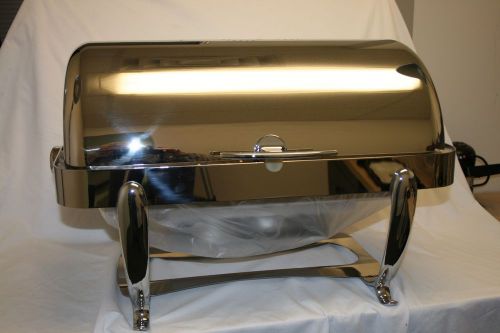 RECTANGULAR ROLL-TOP CHAFER, SS